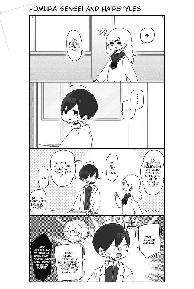 Homura Sensei is probably unpopular chapter 9 page 1