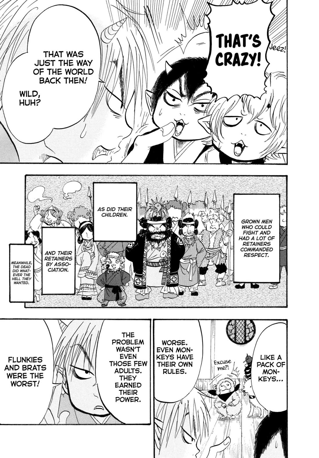 Hoozuki no Reitetsu chapter 203 page 7