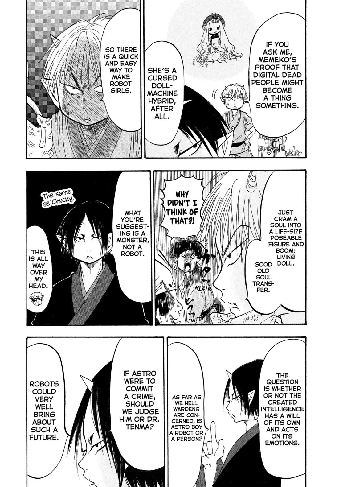 Hoozuki no Reitetsu chapter 208 page 13