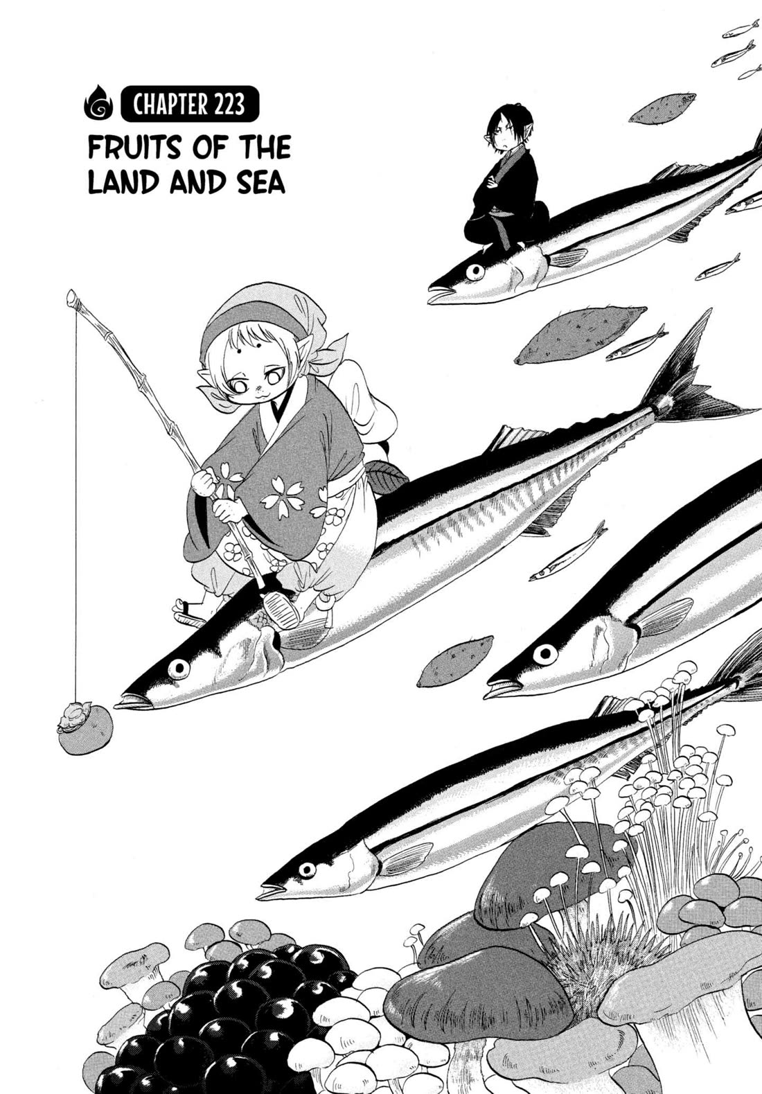 Hoozuki no Reitetsu chapter 223 page 2