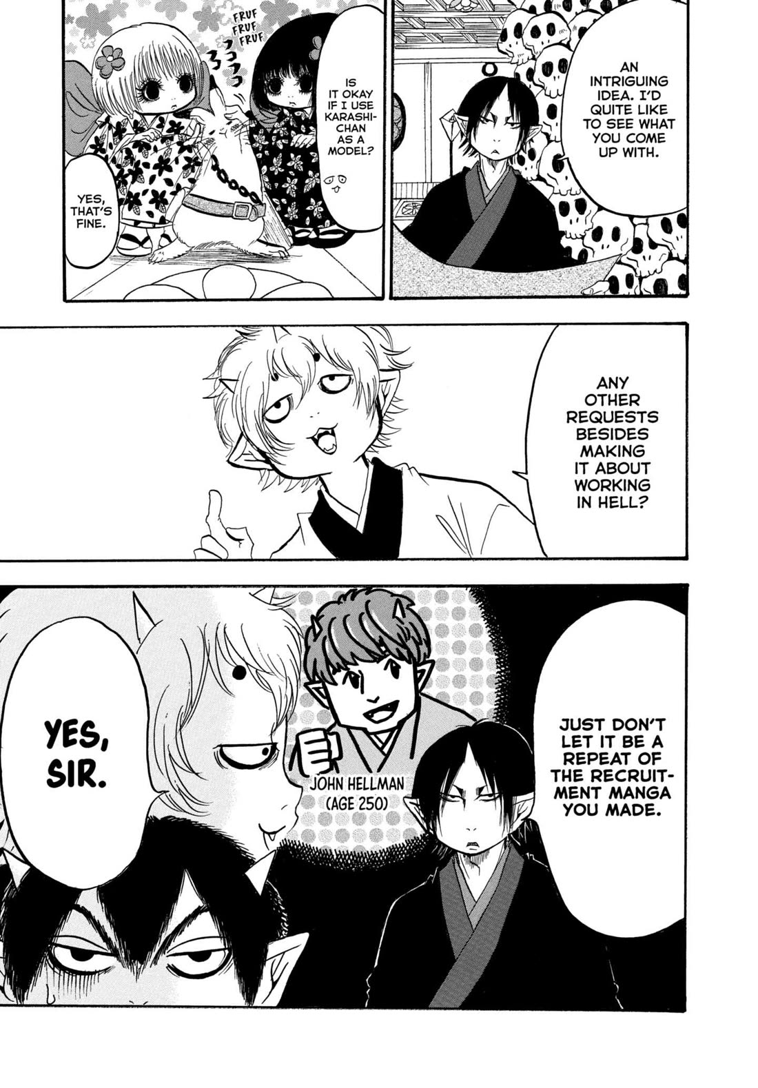 Hoozuki no Reitetsu chapter 236 page 9