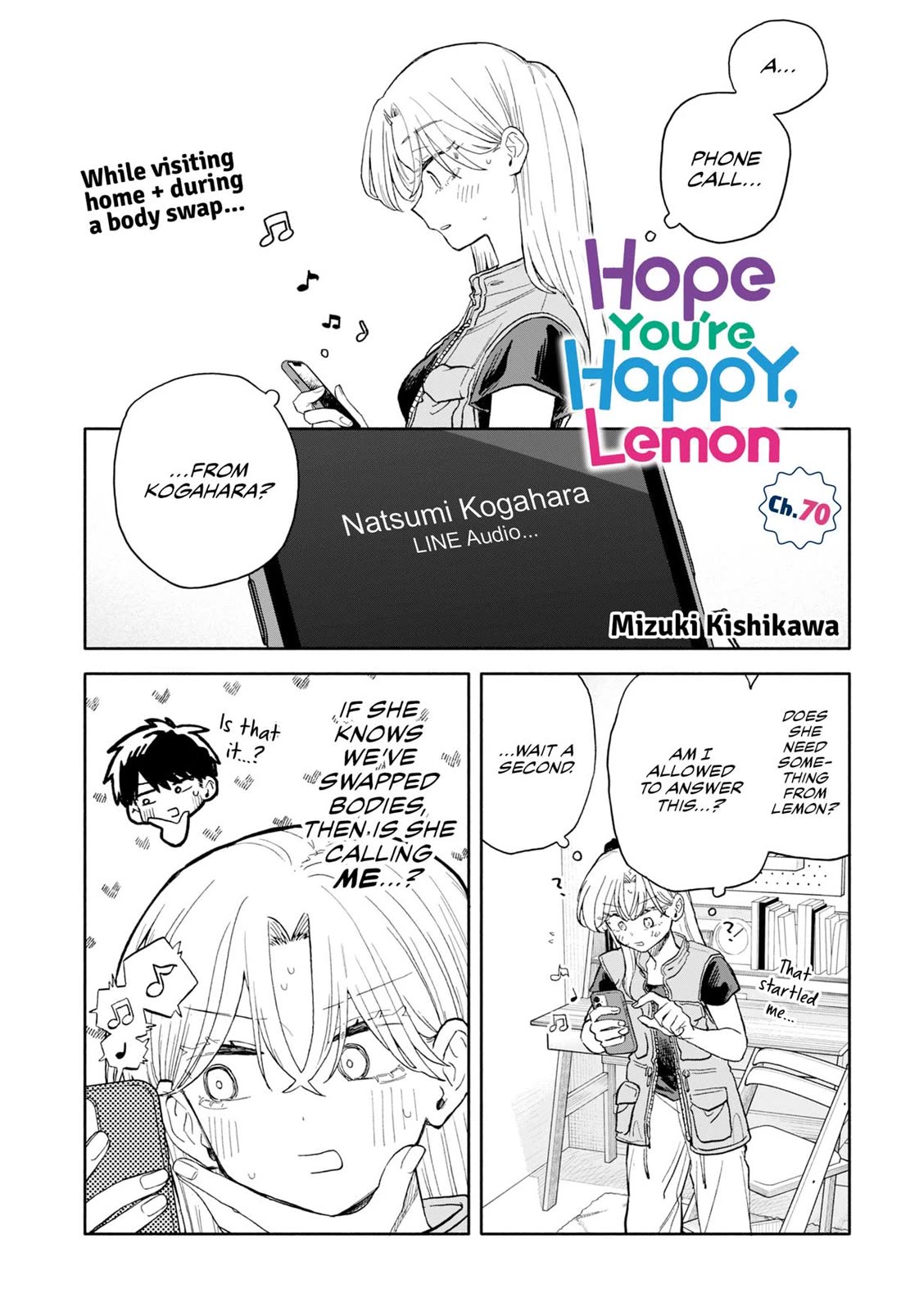 Hope You're Happy, Lemon chapter 70 page 1