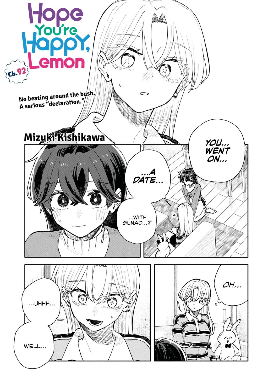 Hope You're Happy, Lemon chapter 92 page 1
