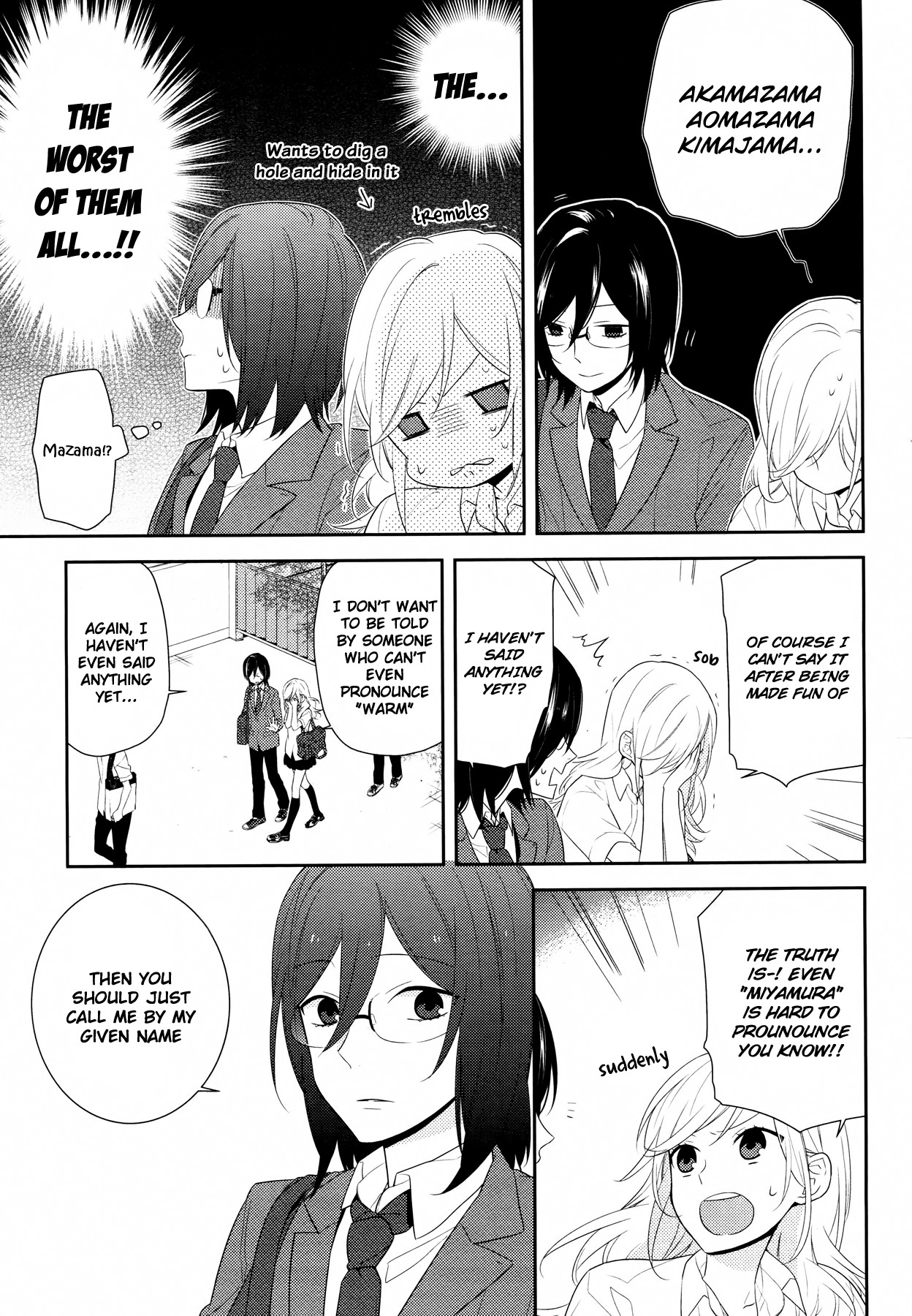 Horimiya chapter 25 page 20