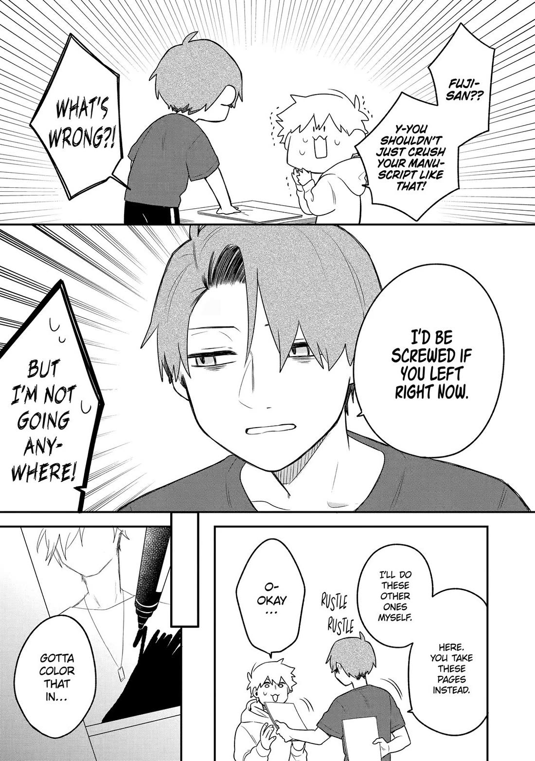 How I Attended an All-Guy's Mixer chapter 10 page 11