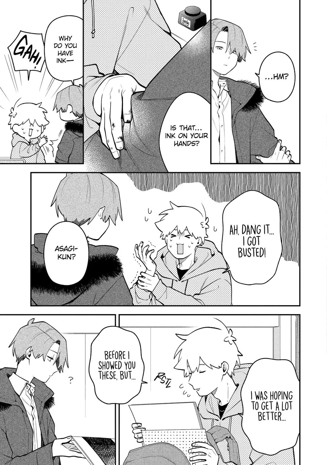 How I Attended an All-Guy's Mixer chapter 49 page 13