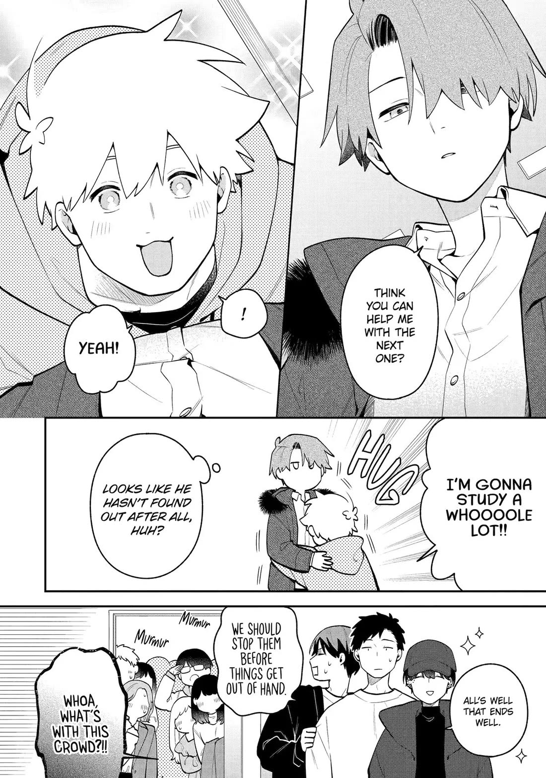 How I Attended an All-Guy's Mixer chapter 49 page 18