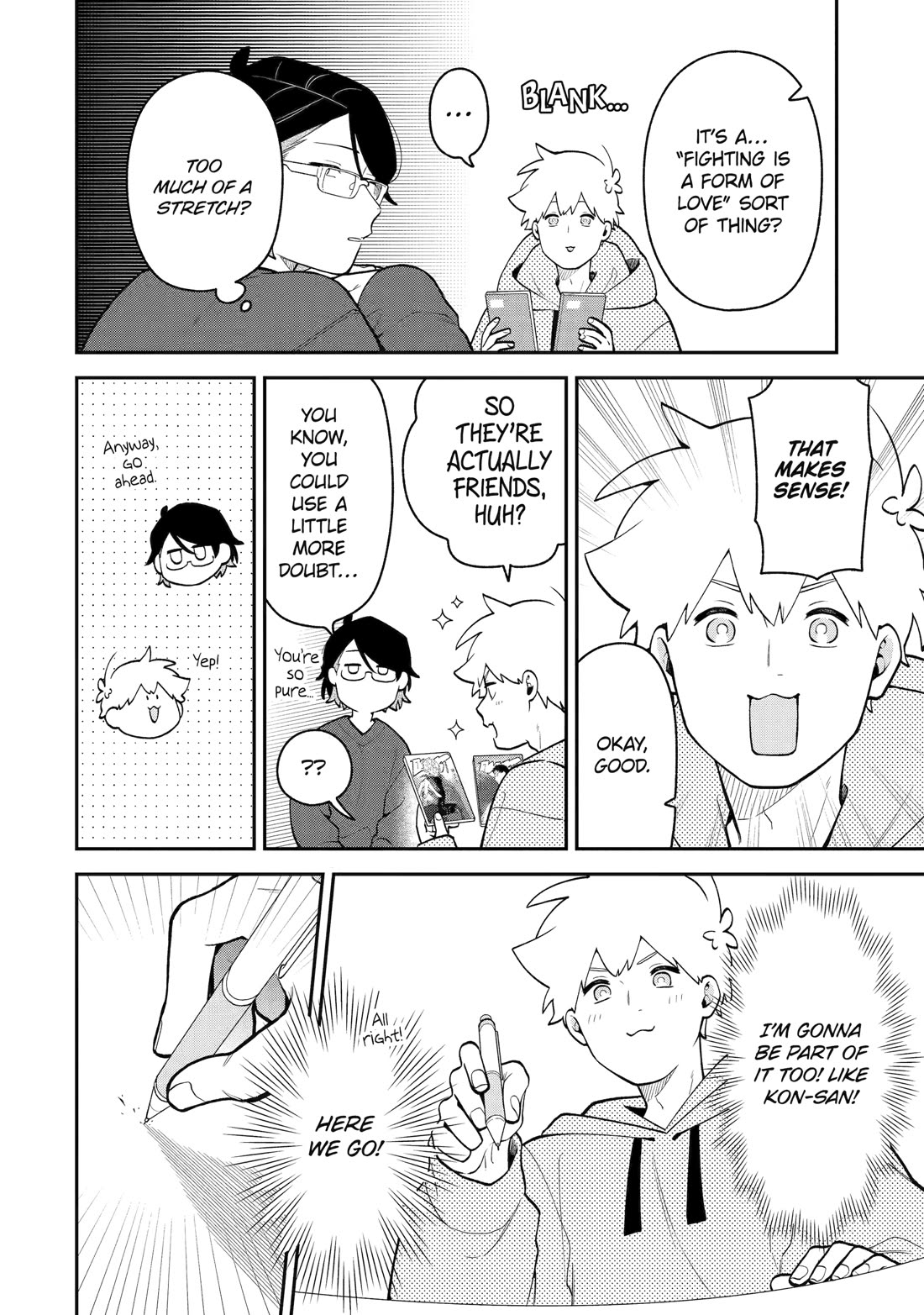 How I Attended an All-Guy's Mixer chapter 56 page 10