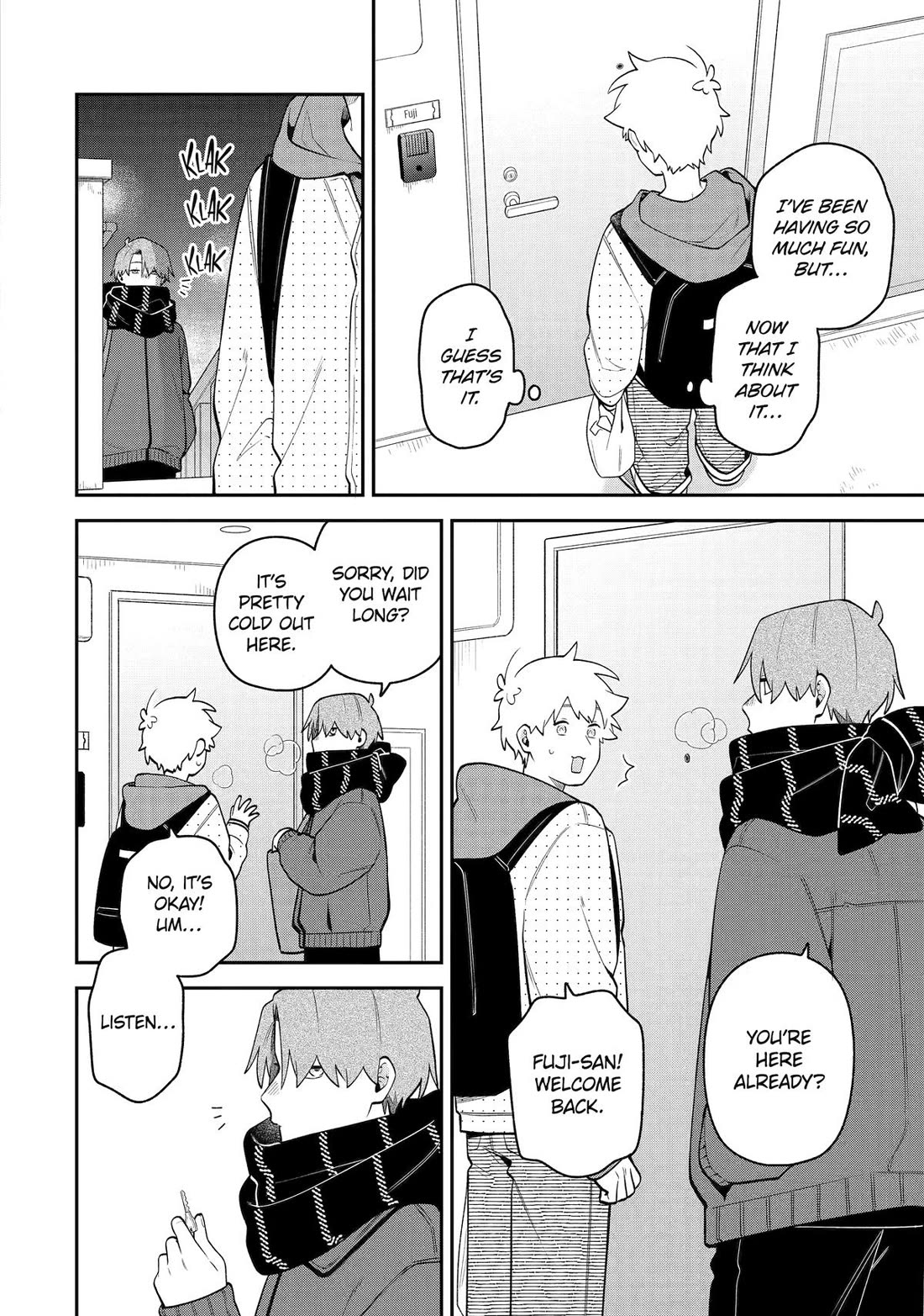 How I Attended an All-Guy's Mixer chapter 72 page 14