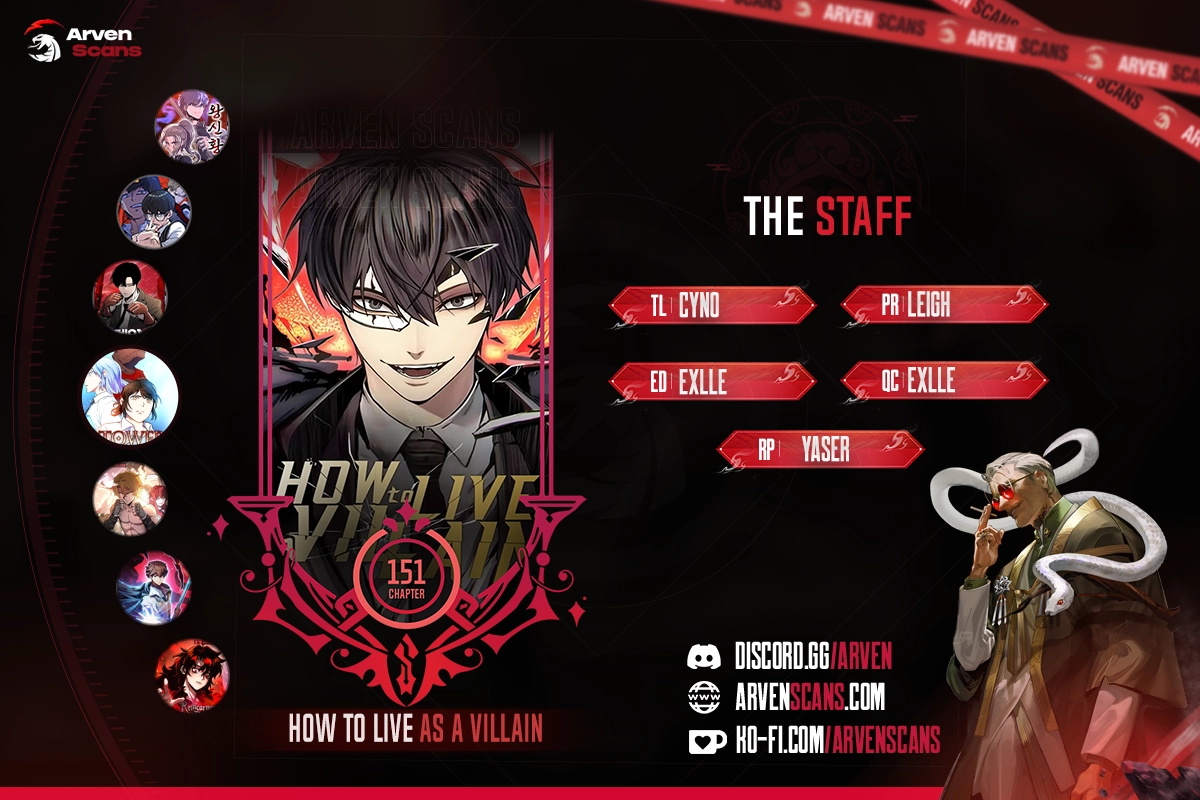 How to Live as a Villain chapter 151 page 1
