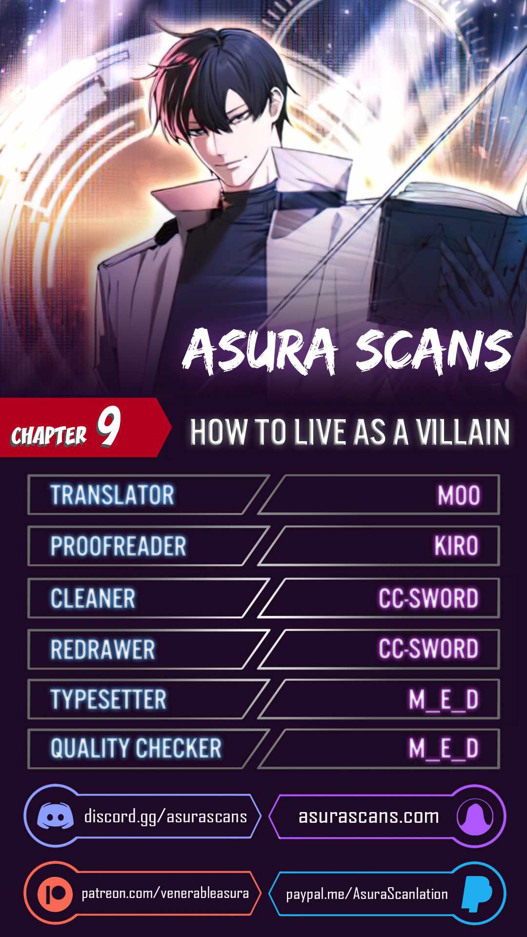 How to Live as a Villain chapter 9 page 1