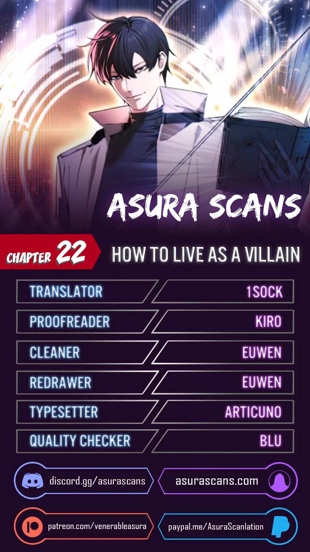 How to Live as a Villain chapter 22 page 1