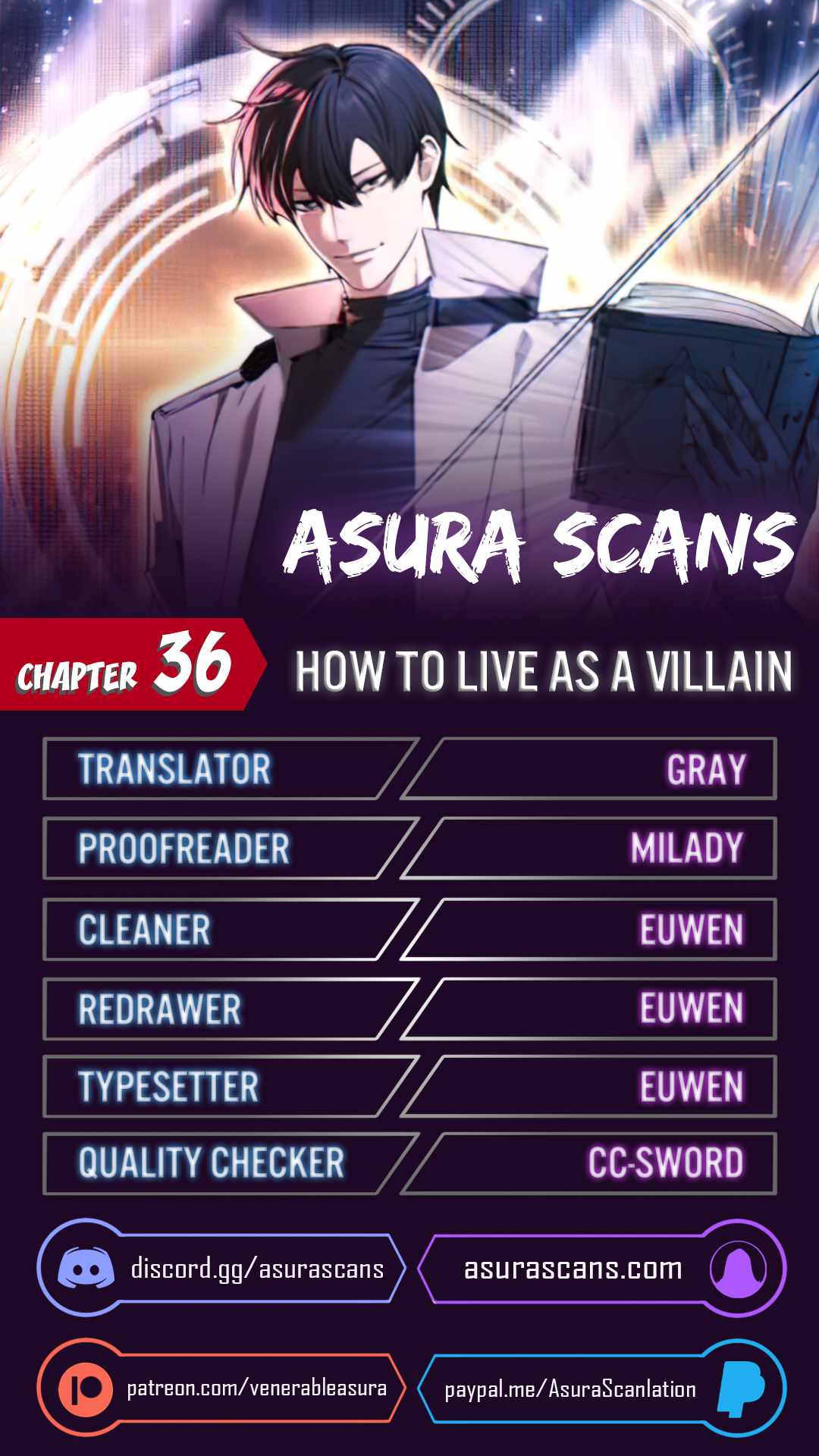 How to Live as a Villain chapter 34 page 1