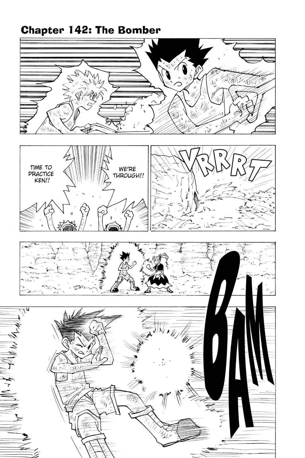 Hunter X Hunter chapter 142 page 1