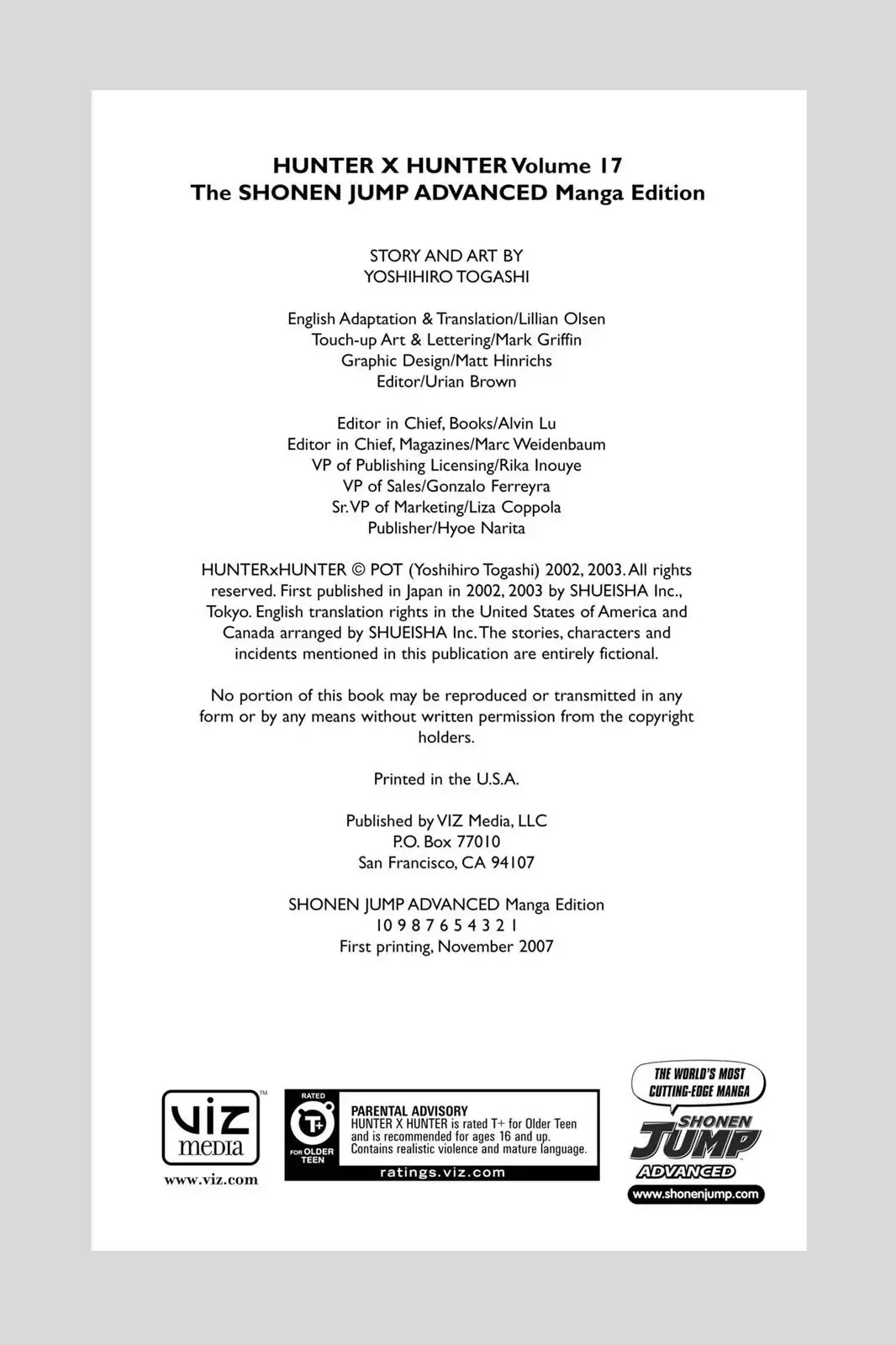 Hunter X Hunter chapter 164 page 3