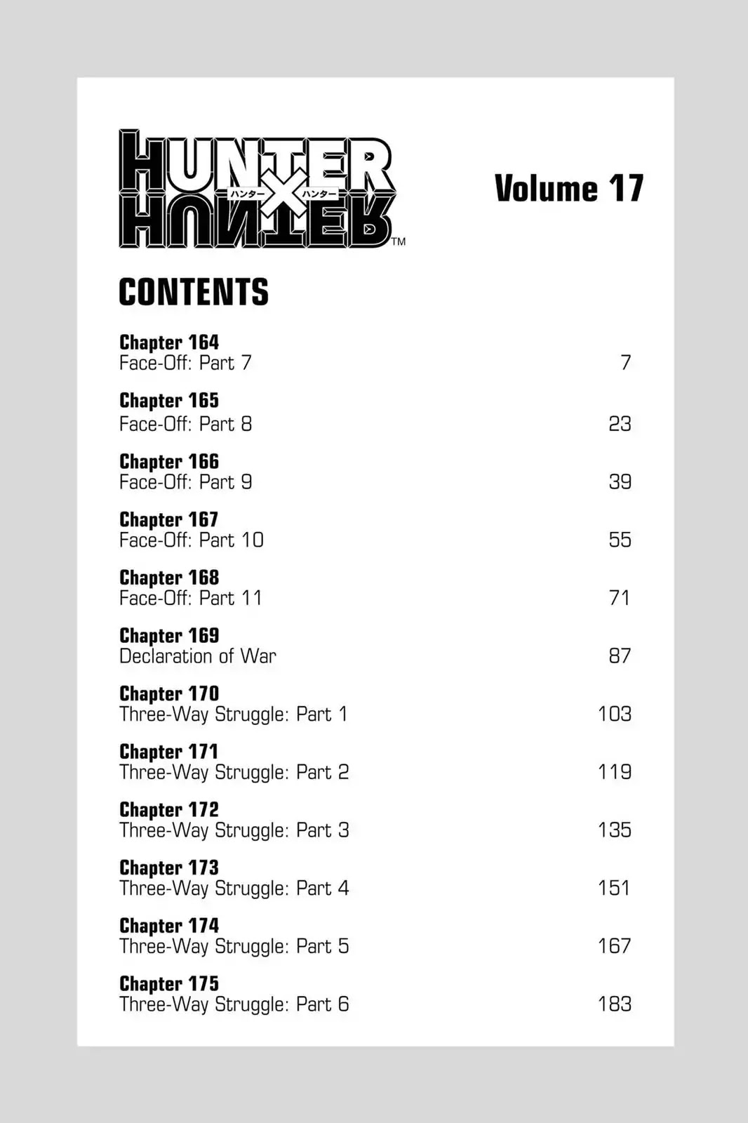 Hunter X Hunter chapter 164 page 6