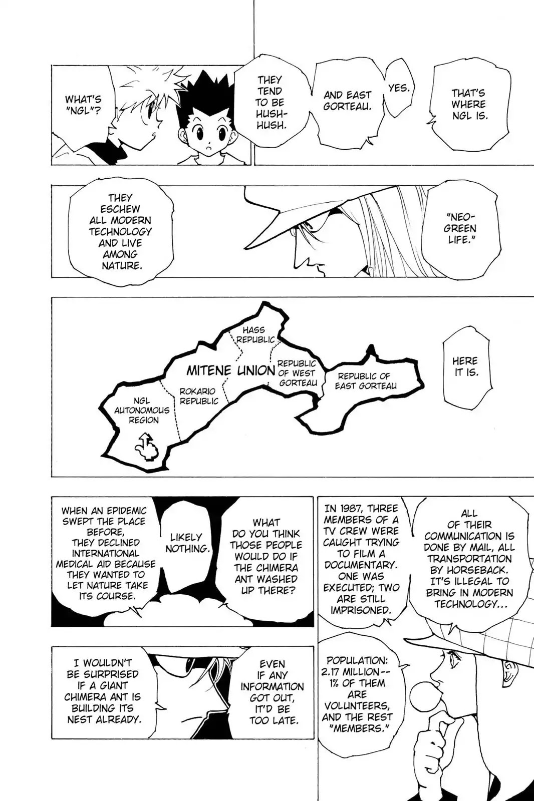 Hunter X Hunter chapter 188 page 12