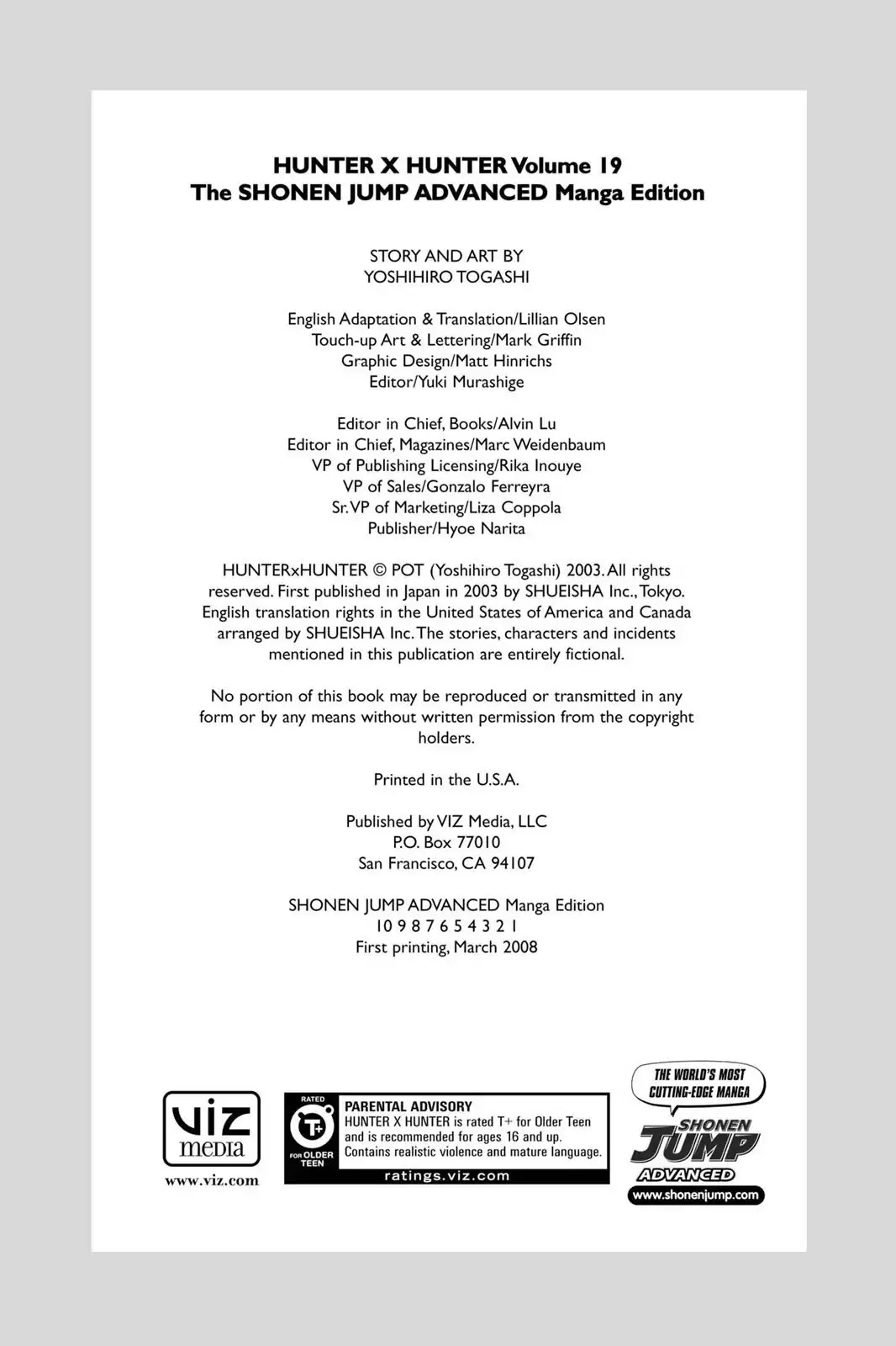 Hunter X Hunter chapter 188 page 3