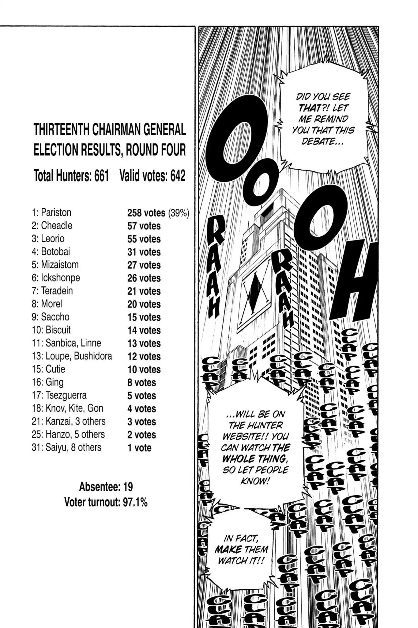 Hunter X Hunter chapter 325 page 17