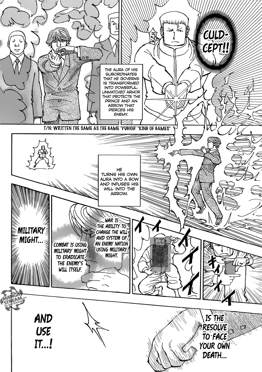 Hunter X Hunter chapter 382 page 14