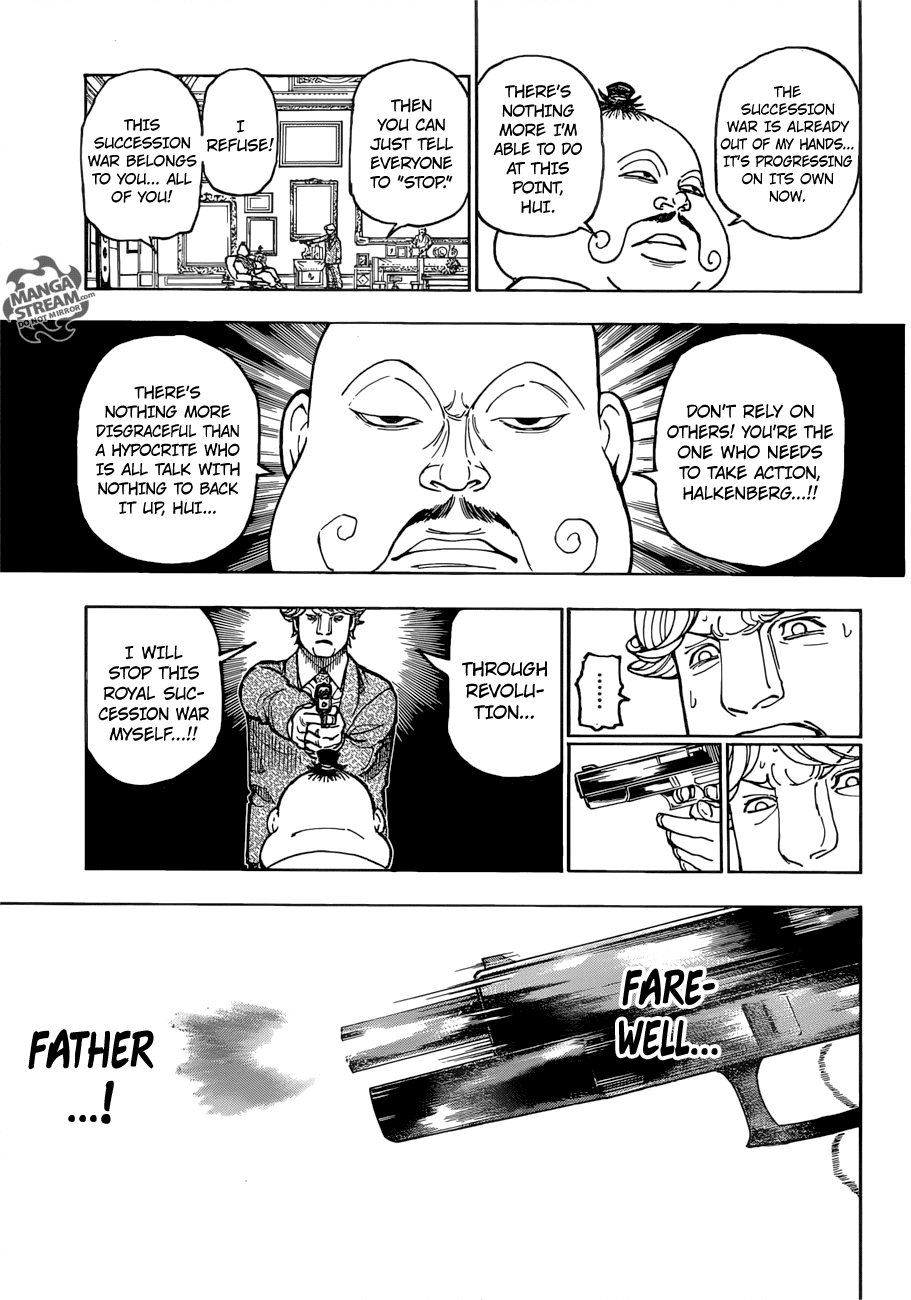 Hunter X Hunter chapter 382 page 7