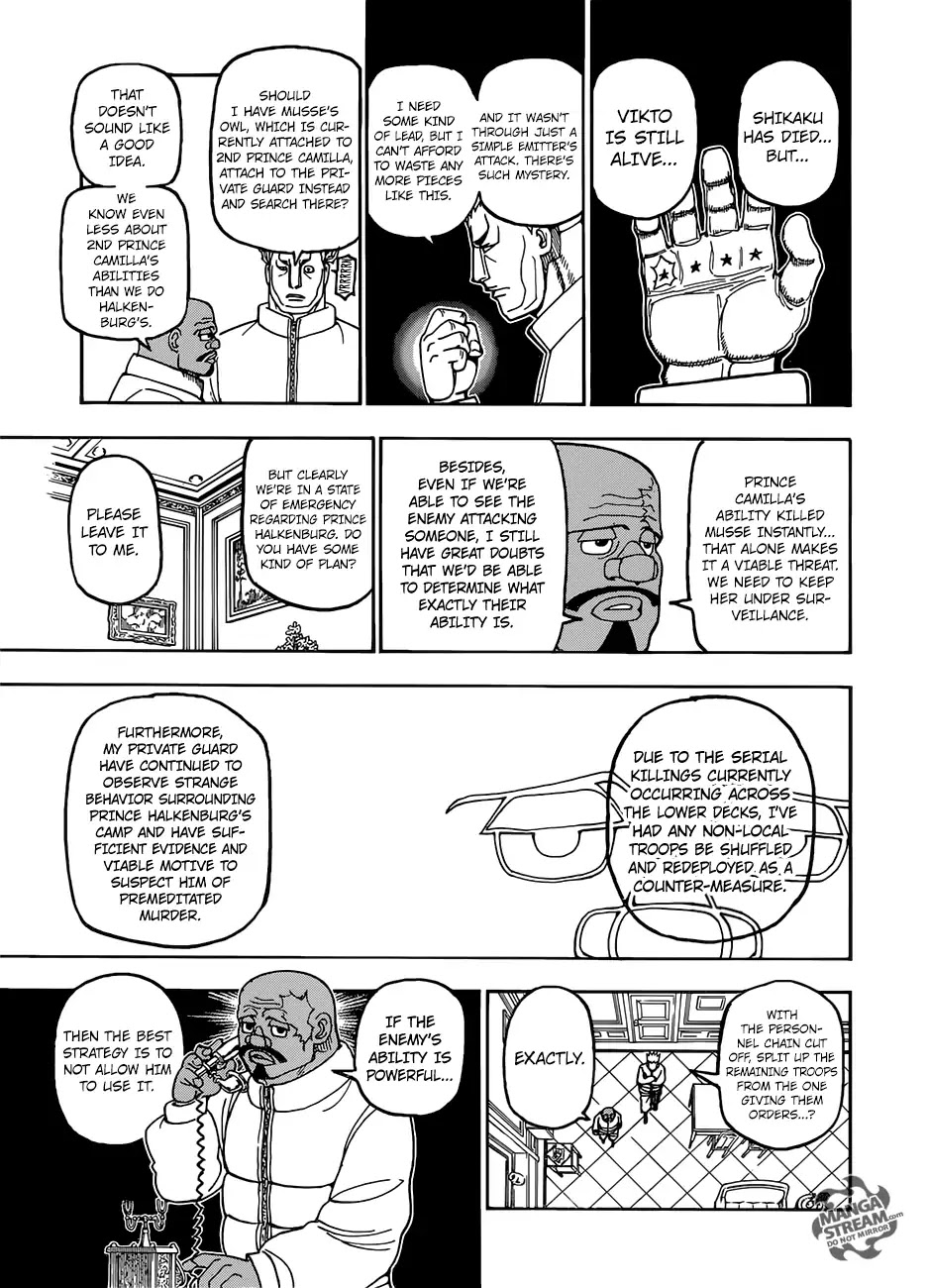 Hunter X Hunter chapter 389 page 8