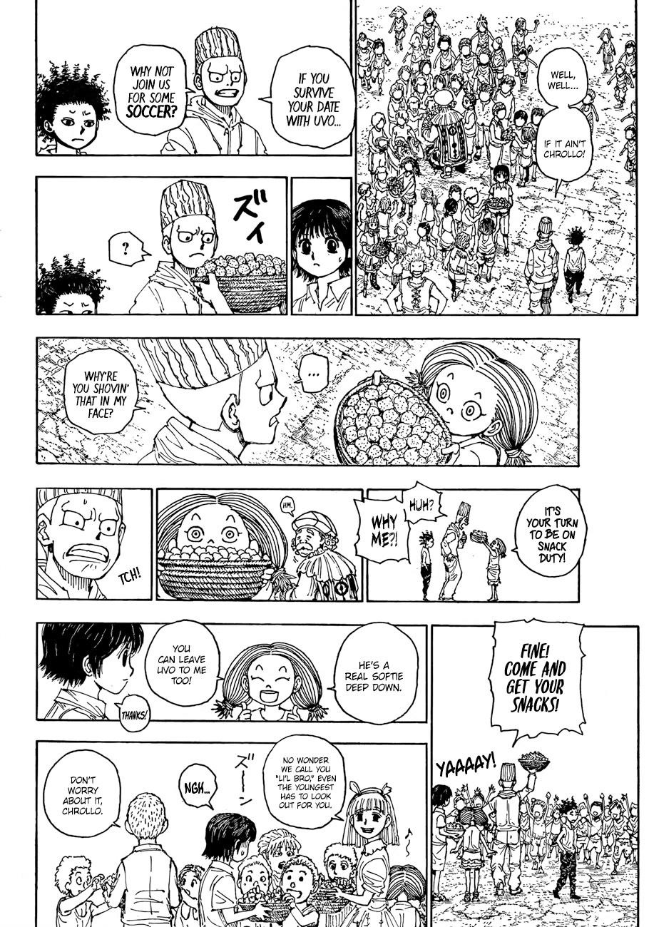 Hunter X Hunter chapter 396 page 3