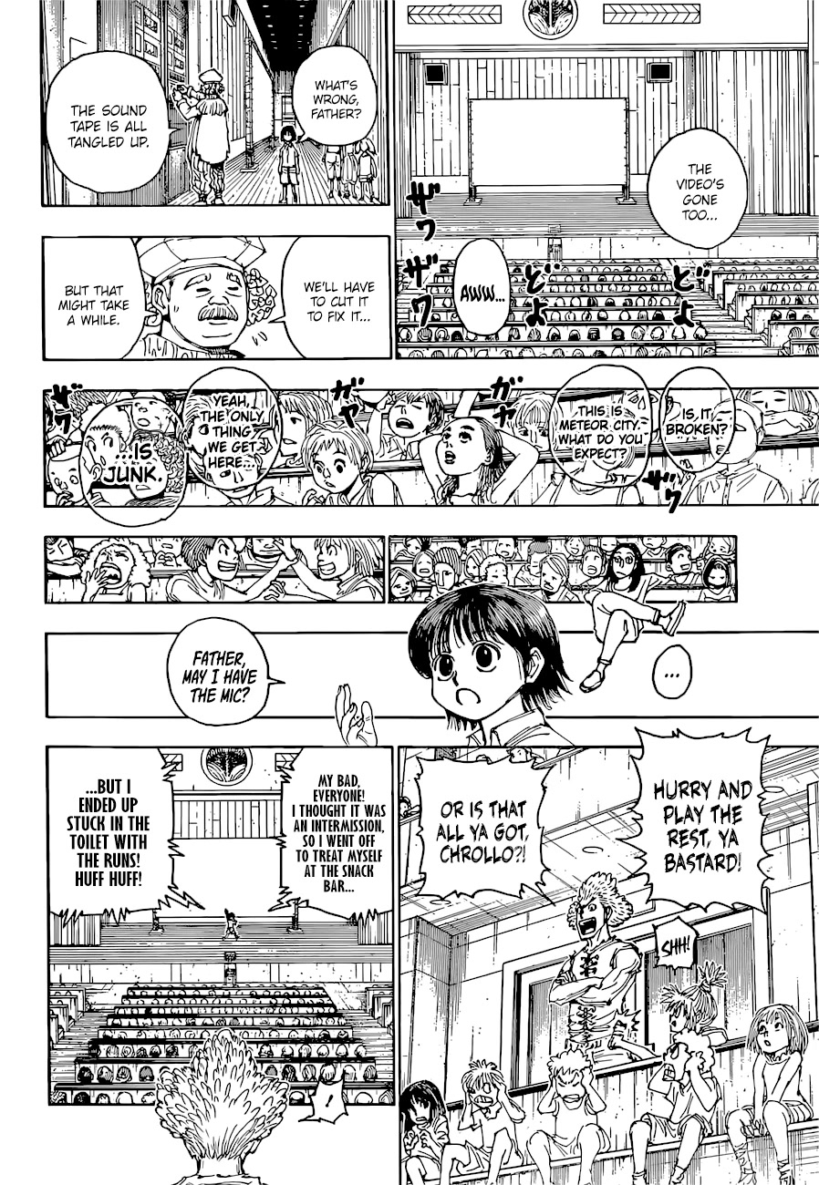 Hunter X Hunter chapter 396 page 7