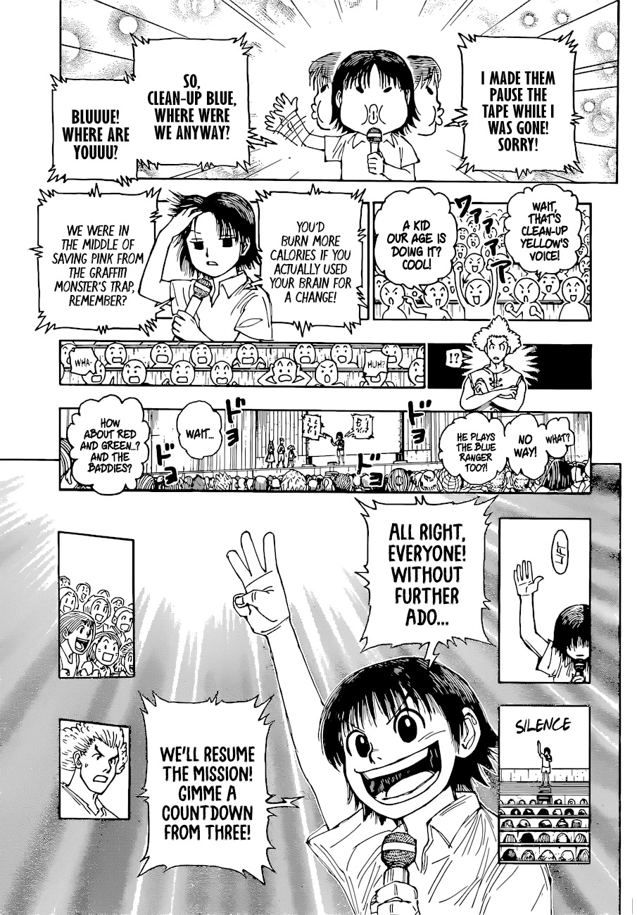 Hunter X Hunter chapter 396 page 8