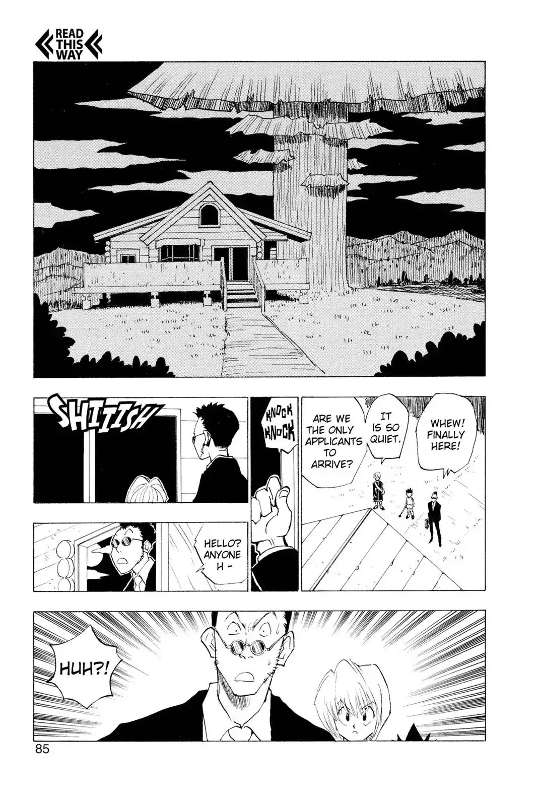Hunter X Hunter chapter 4 page 3