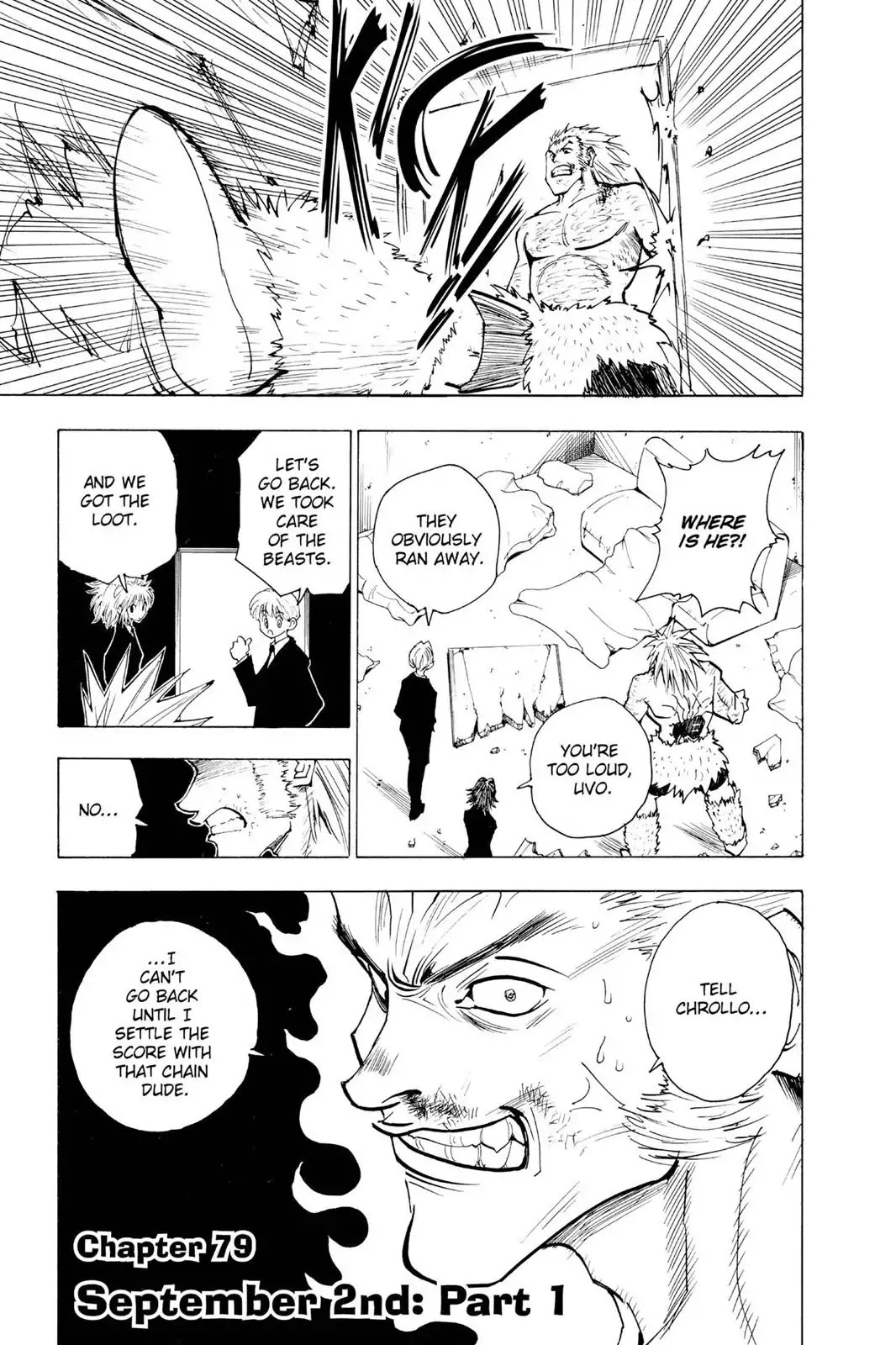 Hunter X Hunter chapter 79 page 1