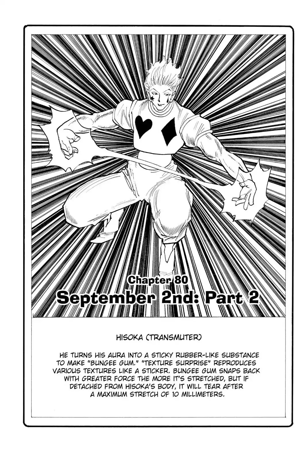 Hunter X Hunter chapter 80 page 2
