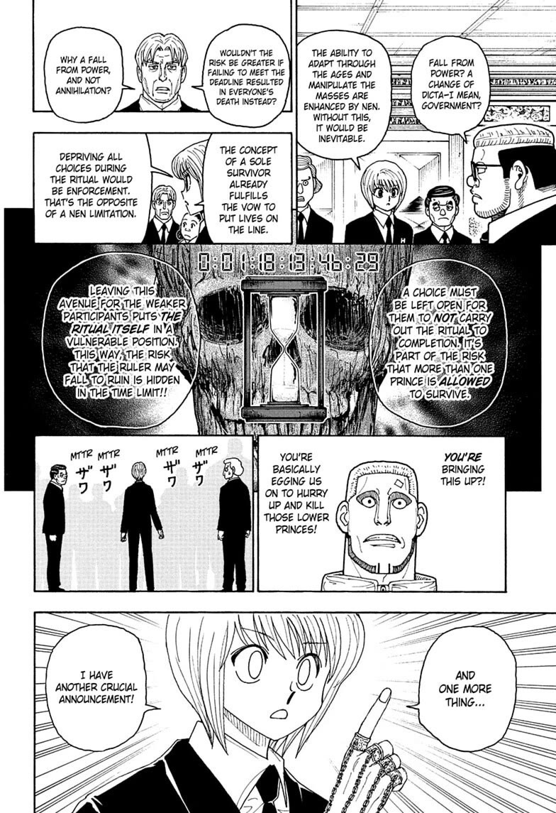 Hunter X Hunter chapter 411 page 18