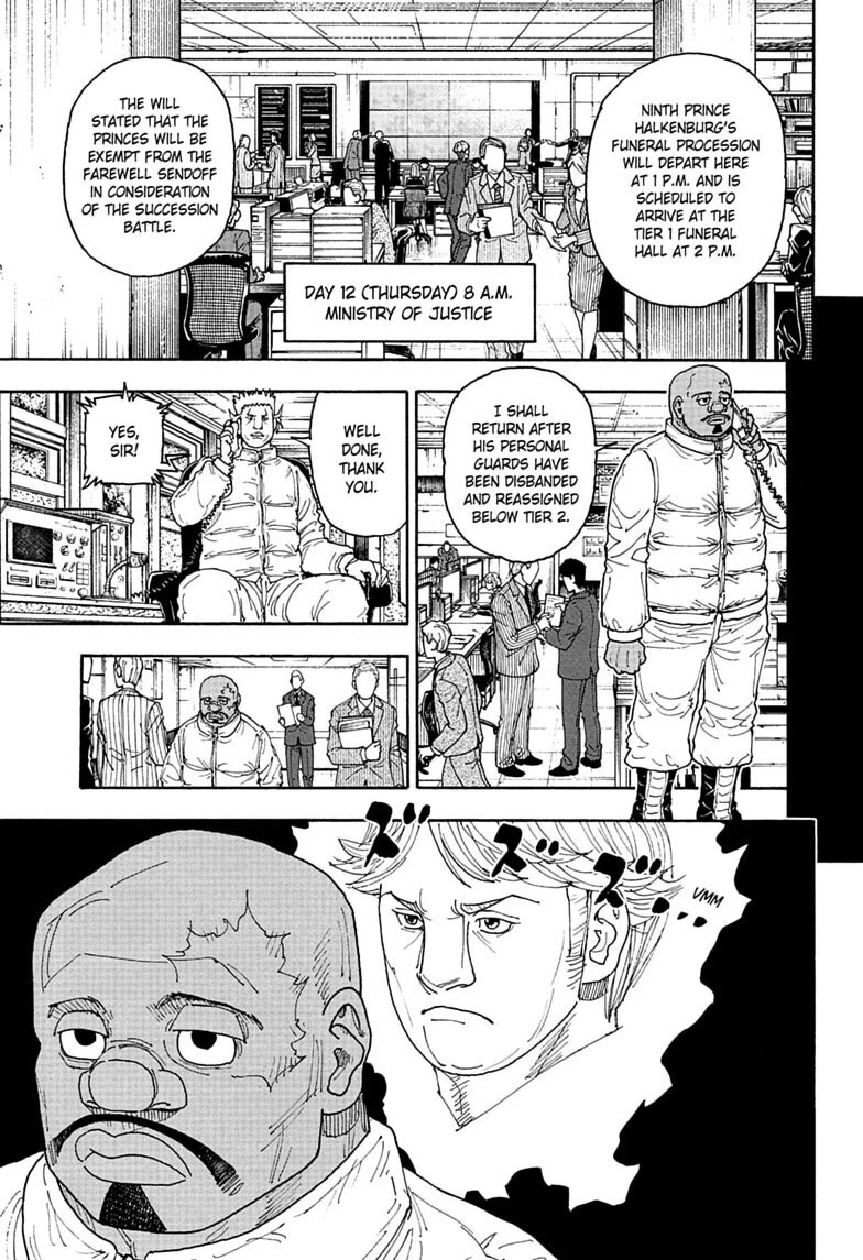 Hunter X Hunter chapter 411 page 2