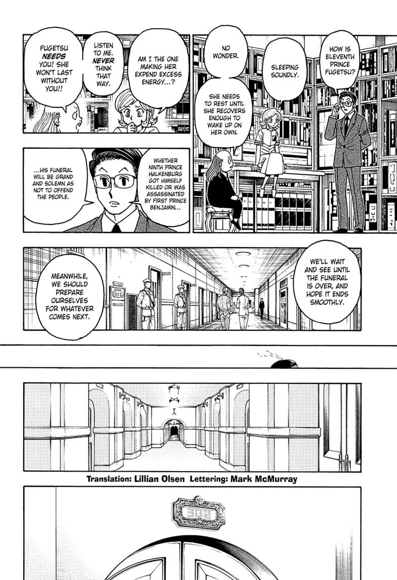 Hunter X Hunter chapter 411 page 3