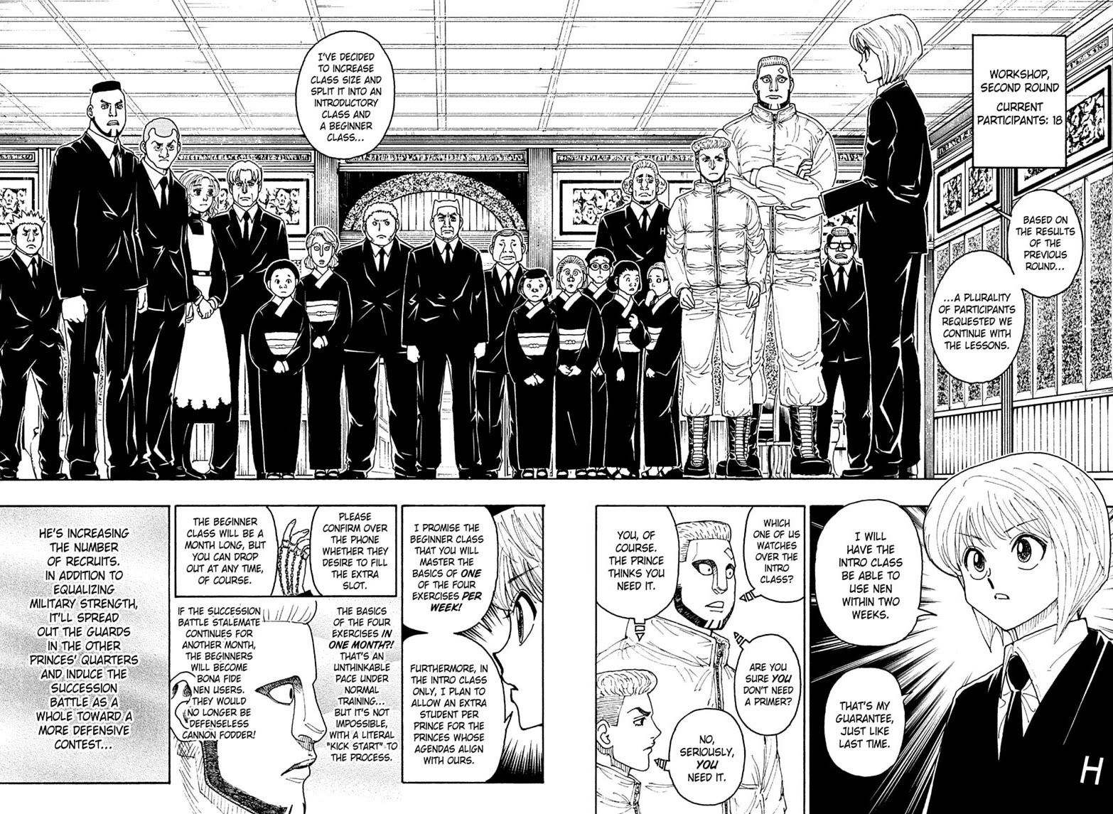 Hunter X Hunter chapter 411 page 7