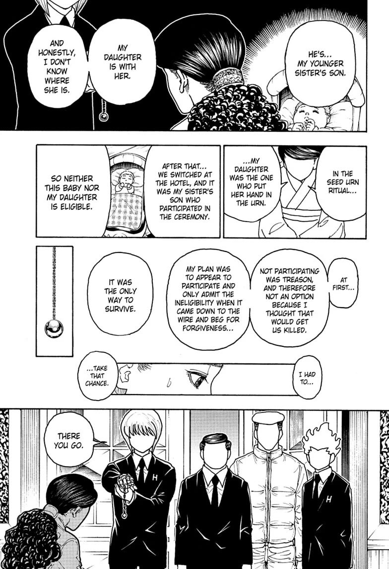 Hunter X Hunter chapter 412 page 10