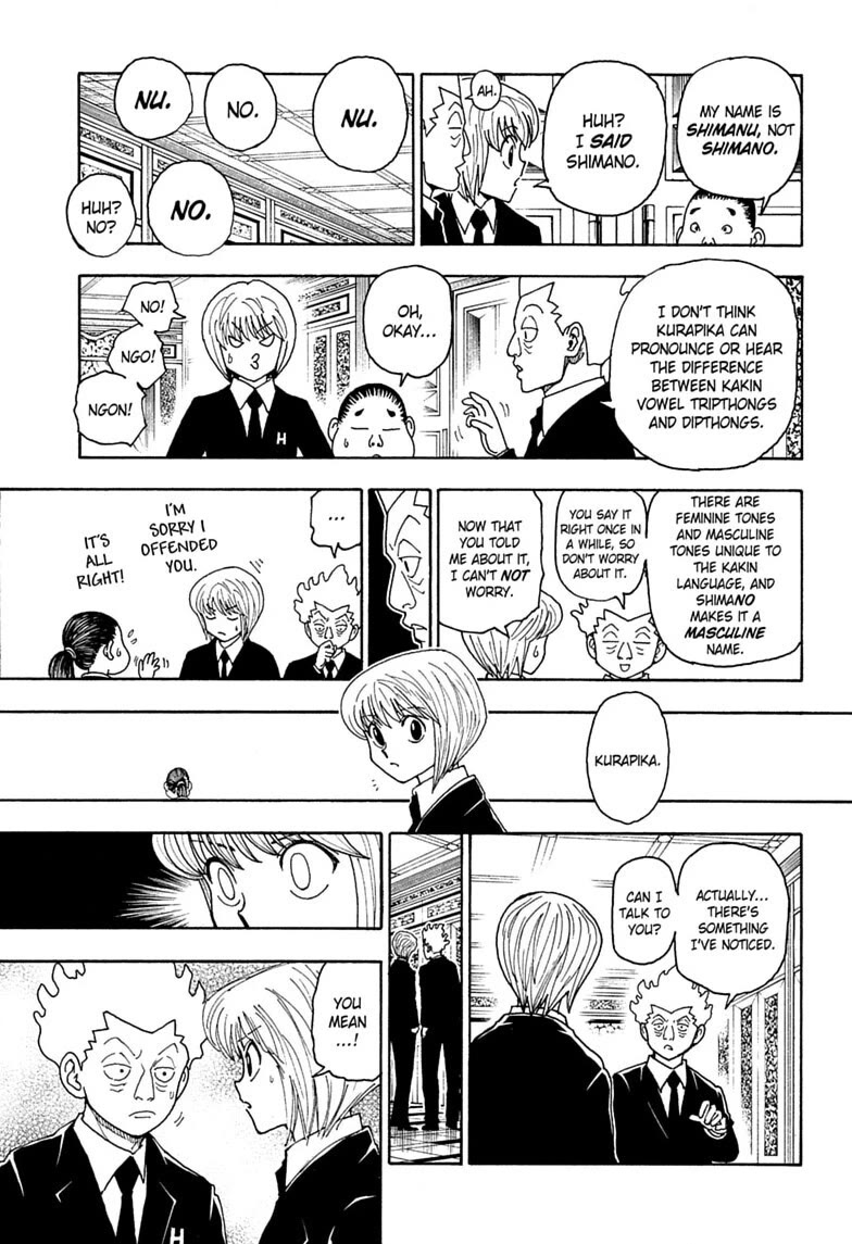 Hunter X Hunter chapter 412 page 4