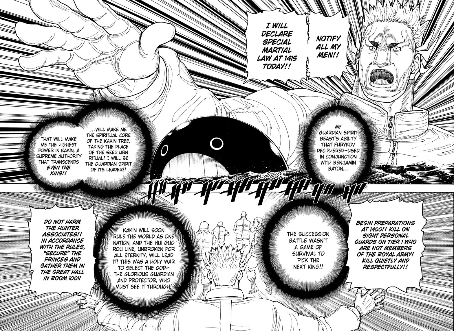 Hunter X Hunter chapter 413 page 13