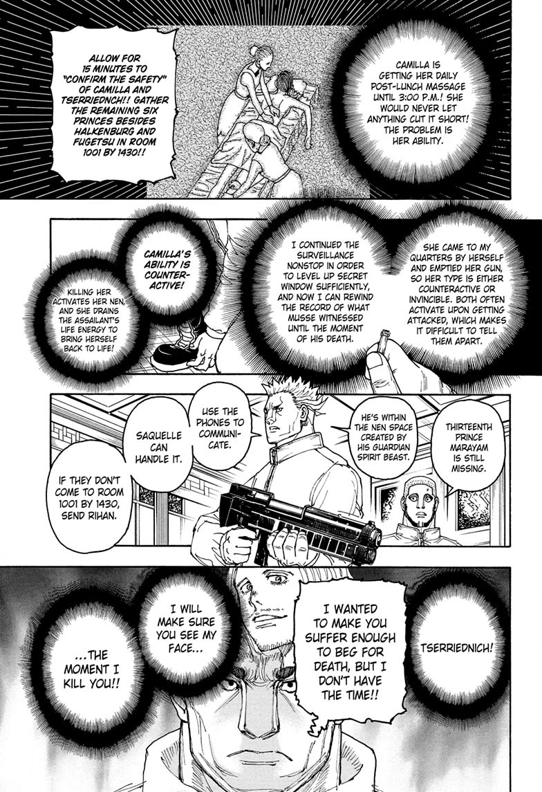 Hunter X Hunter chapter 413 page 15