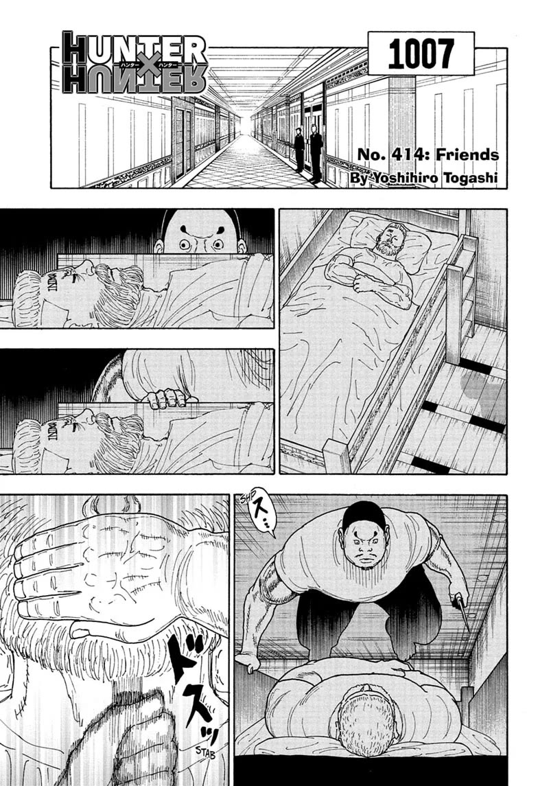 Hunter X Hunter chapter 414 page 1