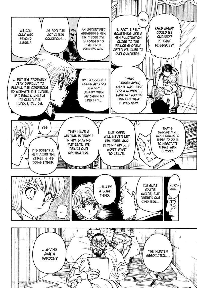 Hunter X Hunter chapter 414 page 10