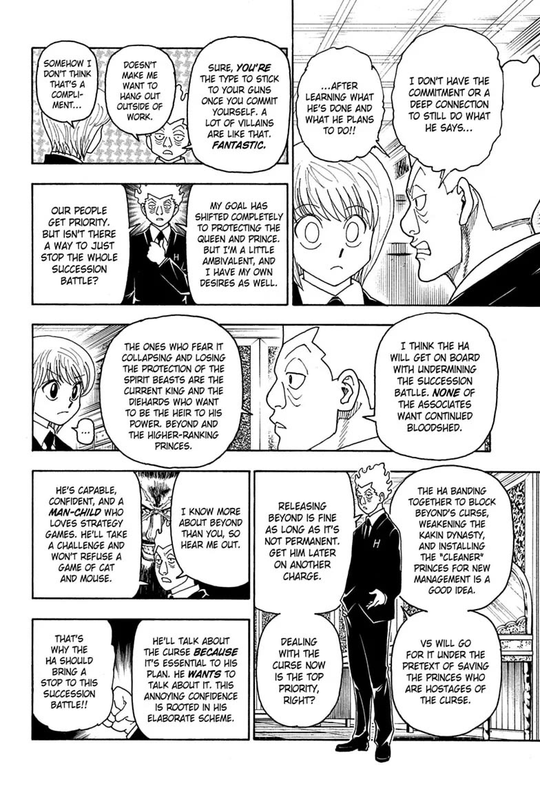 Hunter X Hunter chapter 414 page 12