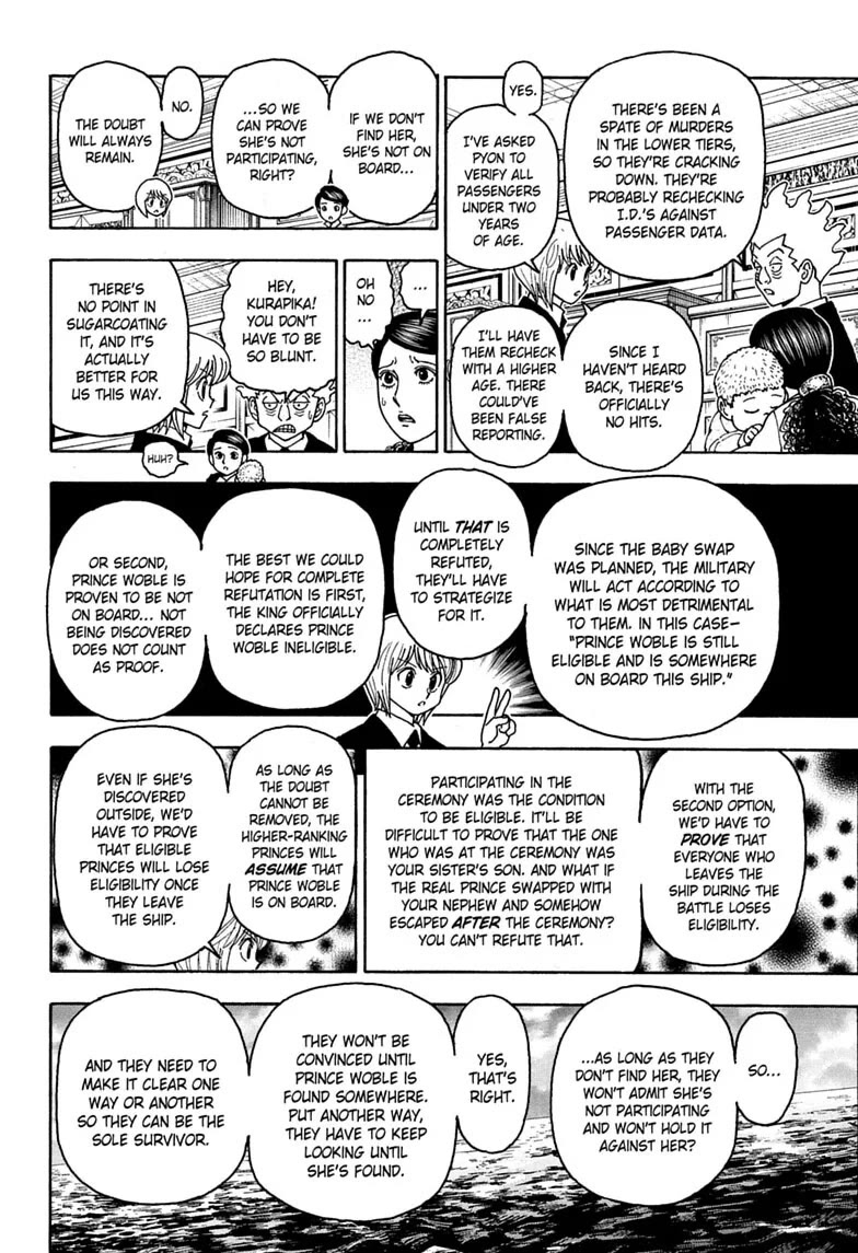 Hunter X Hunter chapter 414 page 14