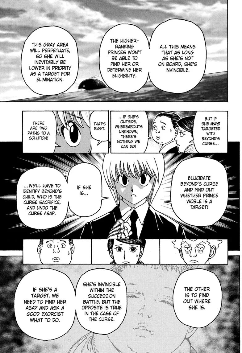Hunter X Hunter chapter 414 page 15