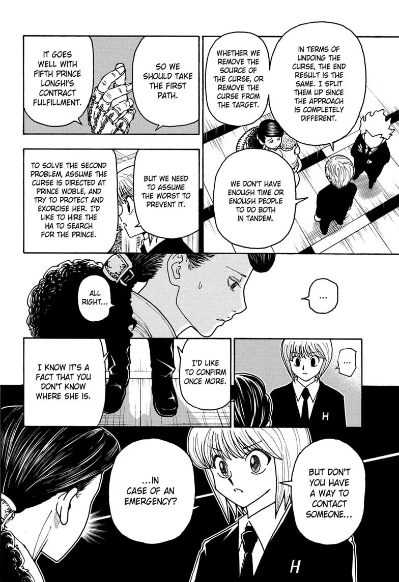 Hunter X Hunter chapter 414 page 16