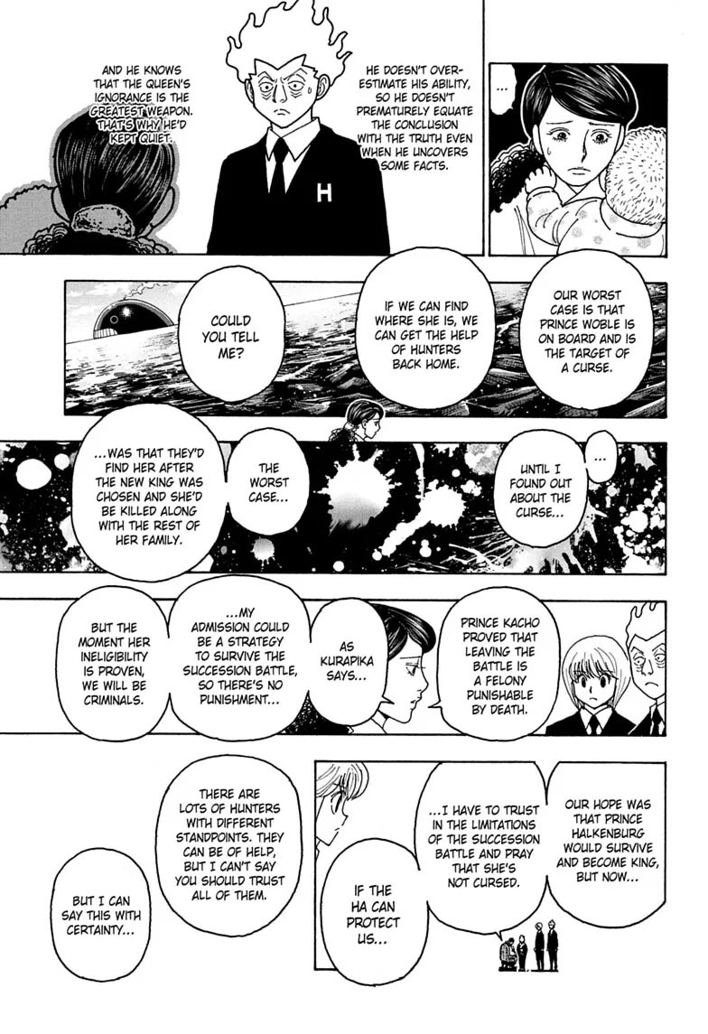 Hunter X Hunter chapter 414 page 17