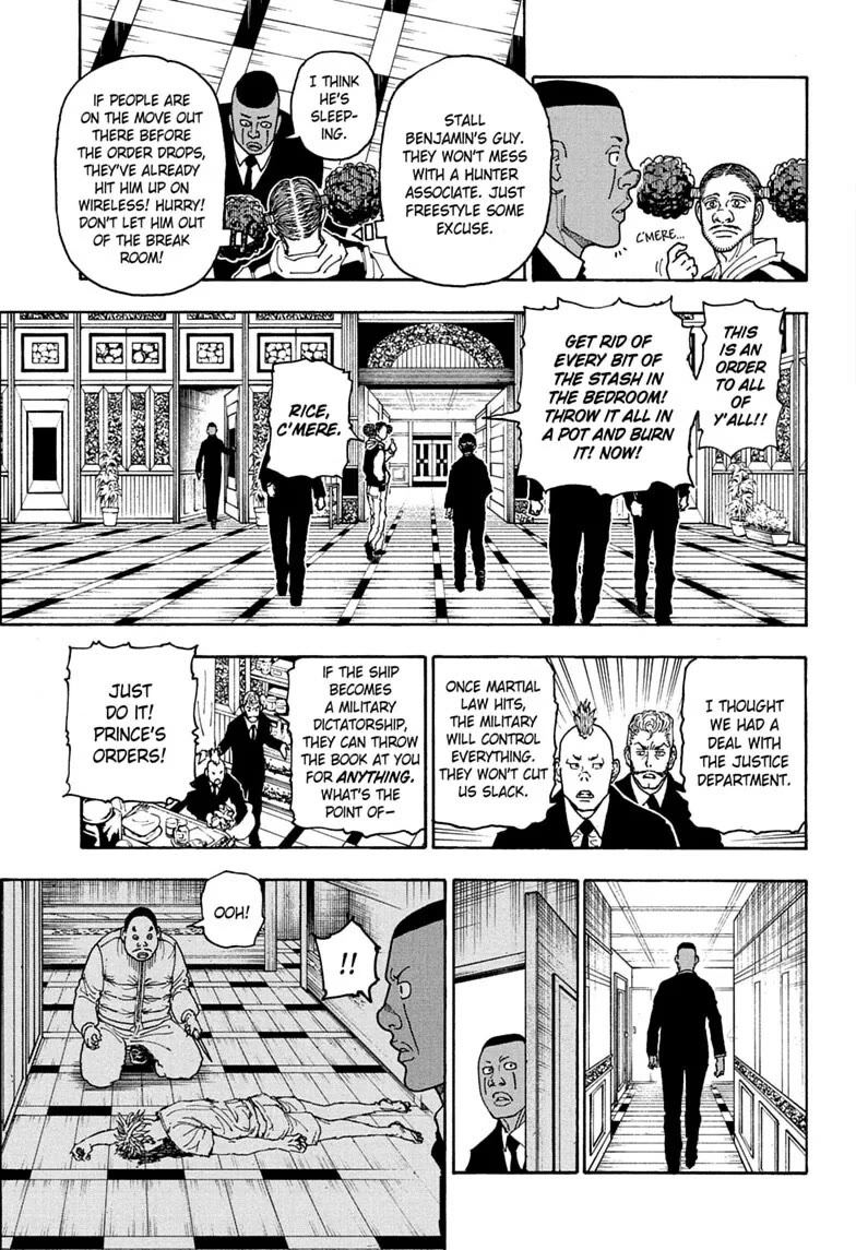 Hunter X Hunter chapter 414 page 5