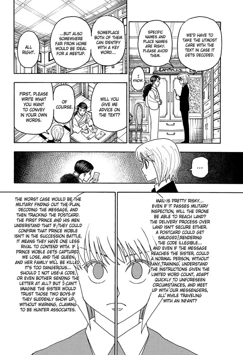 Hunter X Hunter chapter 415 page 10