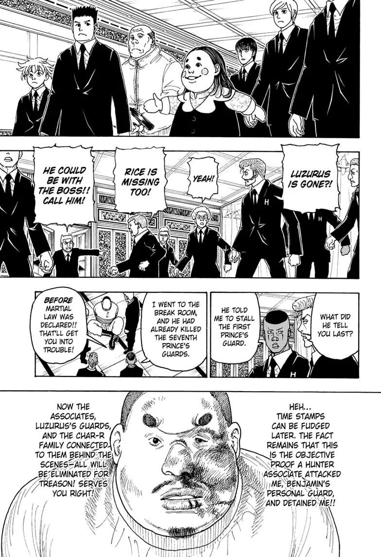 Hunter X Hunter chapter 415 page 16